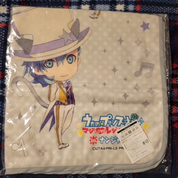Uta no Prince-sama QUARTET NIGHT Cute Chibi White Tuxedo Cats Tapestry Throw - Picture 1 of 5